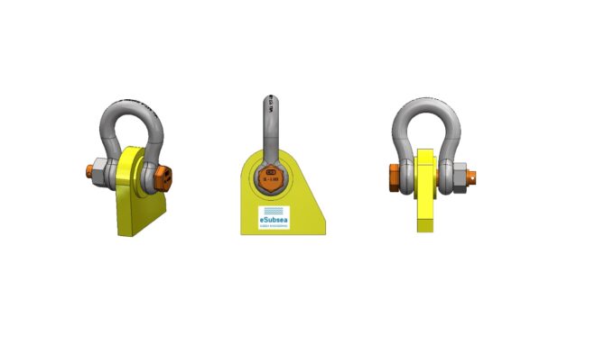 Non symmetric Padeye - eSubsea