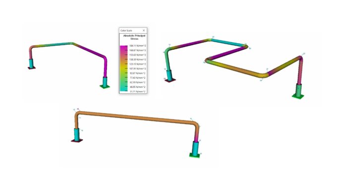 Jumper Spool Pipe Stress Analysis